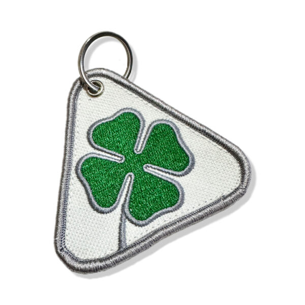 CAR071-001 Quadrifólio Patch Bordado 7,6x7,6cm - Imagem 5