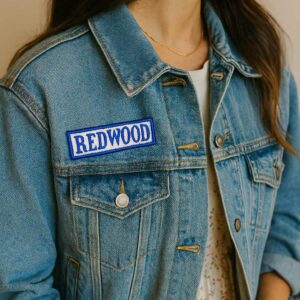 NT0505-002 Redwood Patch Bordado 10,2×2,5cm
