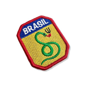 EML022 Cobra Vai Fumar Patch Bordado 7×5,7cm