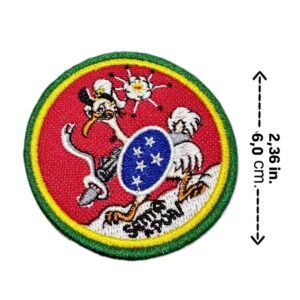 M0061-011 Senta Puá FAB Patch Bordado 6x6cm