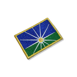 BC0011-011 Bandeira Uberlândia MG Patch Bordado 5,7×3,8cm