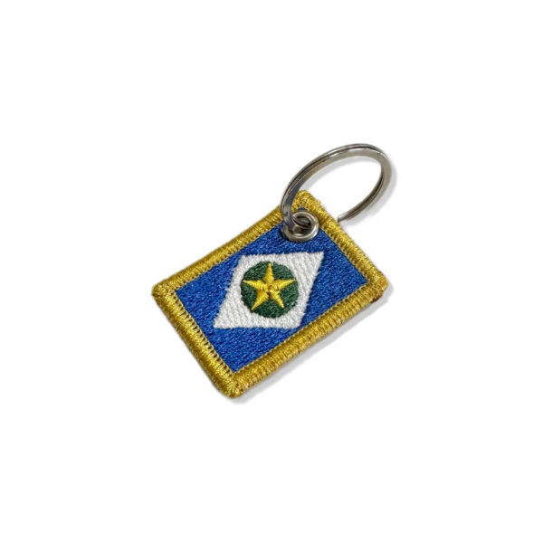 BE0193-031 Bandeira Mato Grosso Norte Patch Bordado 3,8x2,5 - Imagem 7
