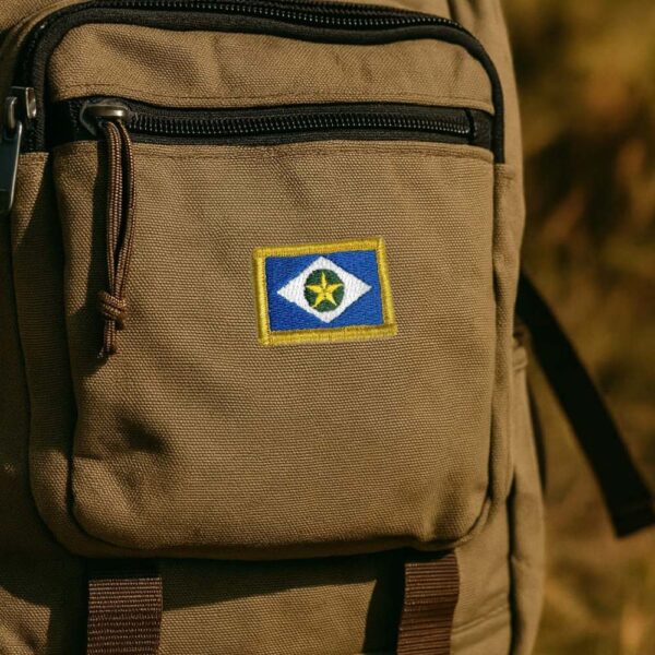 BE0193-031 Bandeira Mato Grosso Norte Patch Bordado 3,8x2,5 - Imagem 6