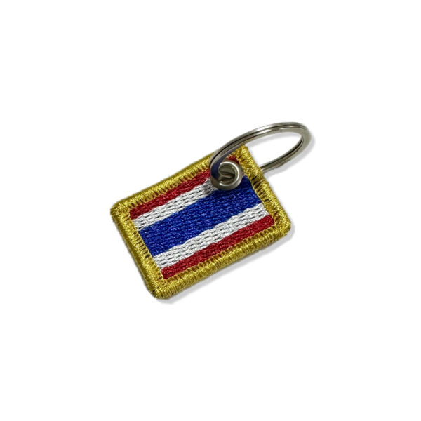 BP0206-031 Bandeira Tailândia Patch Bordado 3,8x2,5cm - Imagem 7