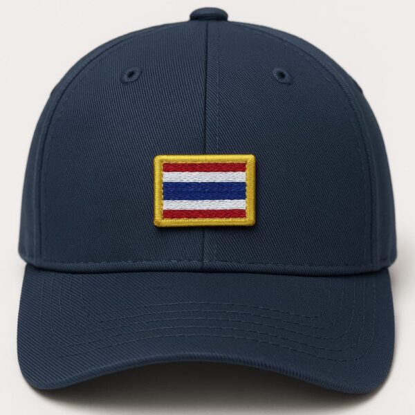 BP0206-031 Bandeira Tailândia Patch Bordado 3,8x2,5cm - Imagem 5