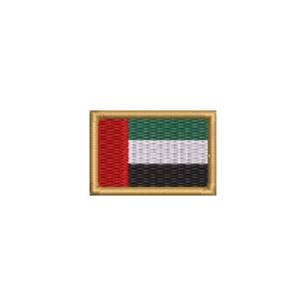 BP0210-031 Bandeira A.U.E Patch Bordado 3,8x2,5cm - Imagem 9