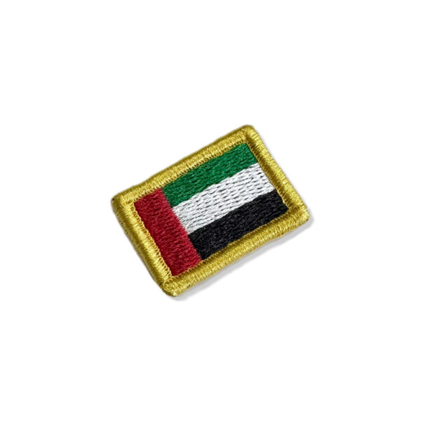 BP0210-031 Bandeira A.U.E Patch Bordado 3,8x2,5cm - Imagem 4