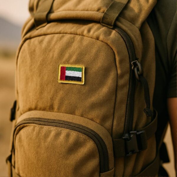 BP0210-031 Bandeira A.U.E Patch Bordado 3,8x2,5cm - Imagem 6