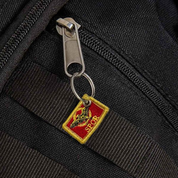 BP0234-031 Bandeira Império Romano Patch Bordado 3,8x2,5cm - Imagem 8