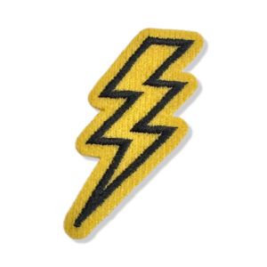 V0056-001 Raio Patch Bordado 7,0×3,5cm