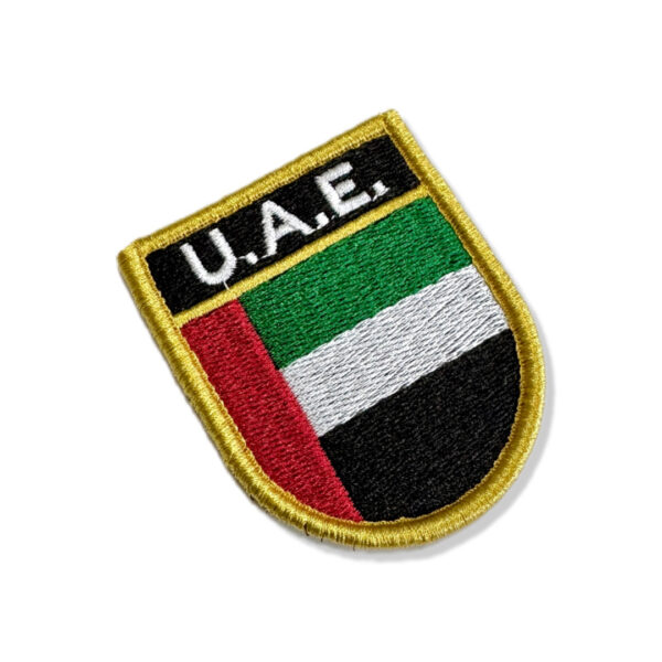 BP0210E-011 Bandeira U.A.E. Patch Bordado 5,7x6,8cm - Imagem 4